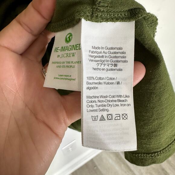 J.Crew Tiered dress in broken-in jersey #AX974 Size Small - Picture 4 of 9